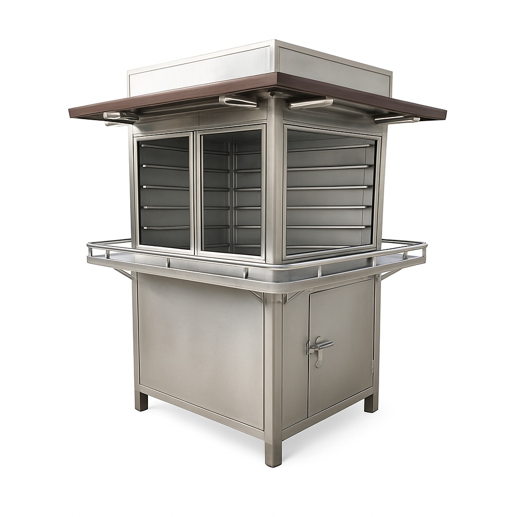 4 Piece Steel Counter Pan, Hotel Use