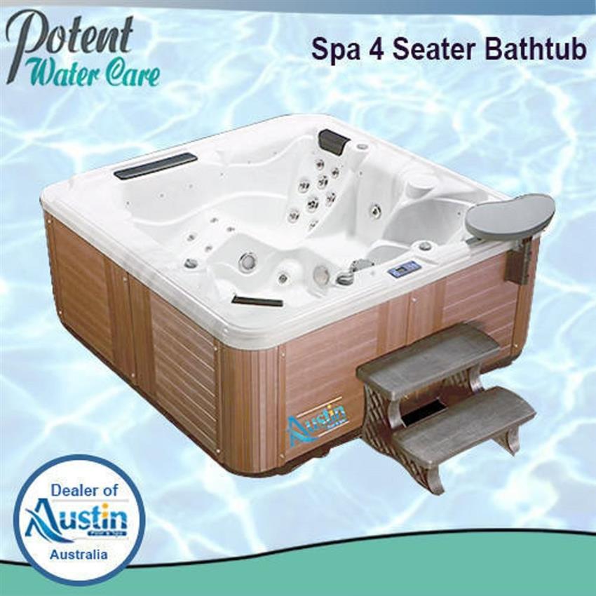4-Seater Fibre Glass Spa Bath