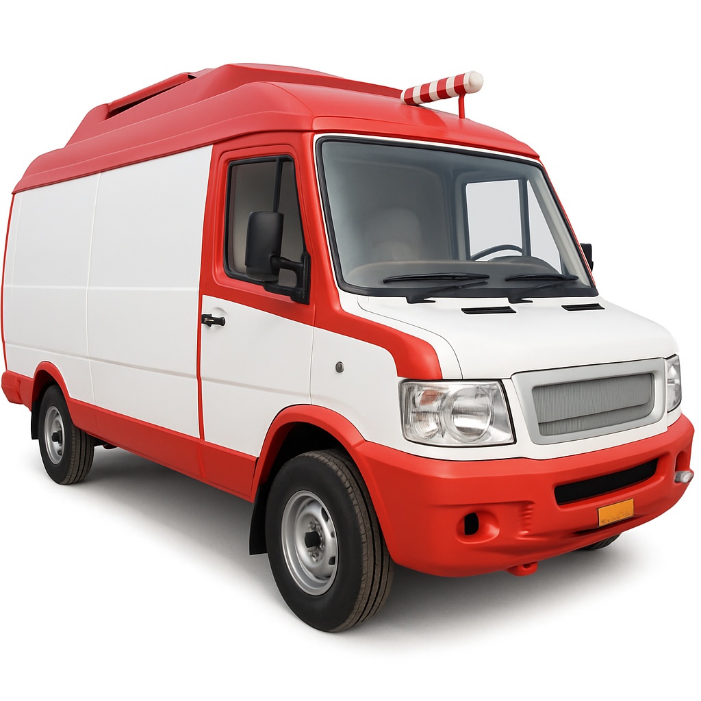 4-Stroke Diesel Food Van