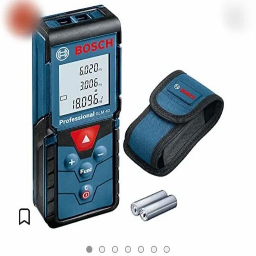 40mtr Red Bosch Laser Measuring Instrument, For Distance Measurement