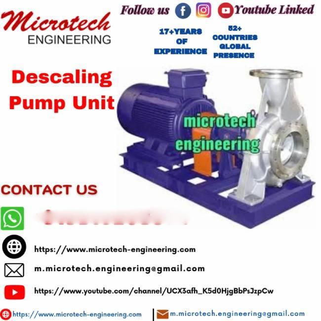 410 Descaling Pump Unit
