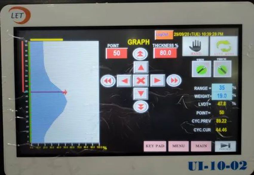 200 Point Parison Controller