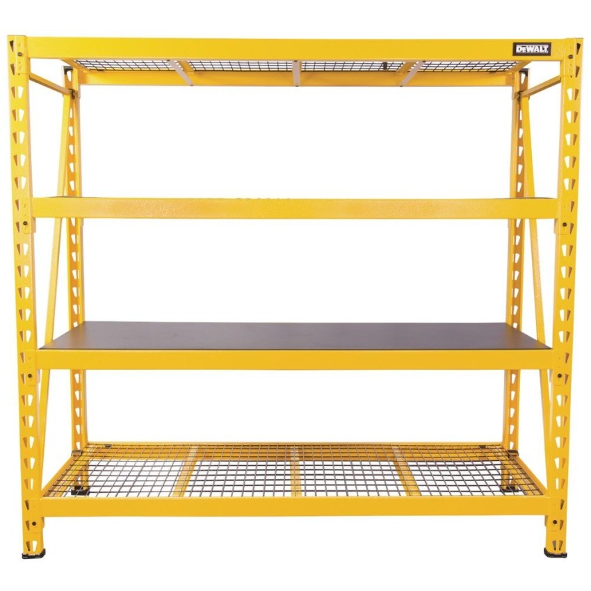 5 Ft Yellow Industrial Steel Rack