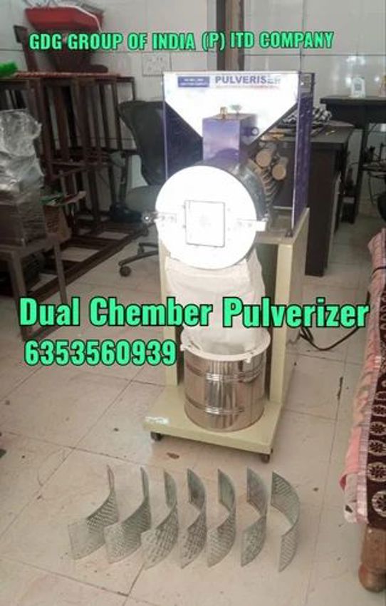 5 HP Heavy Duty Double Chamber Pulverizer Machine