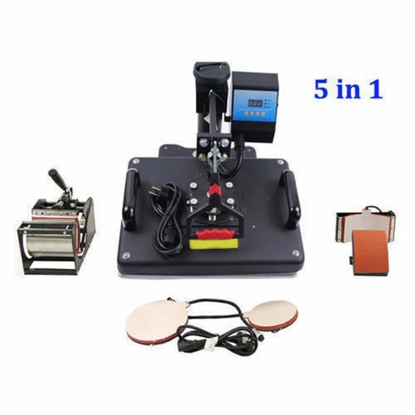 5-in-1 Sublimation Combo Press Machine