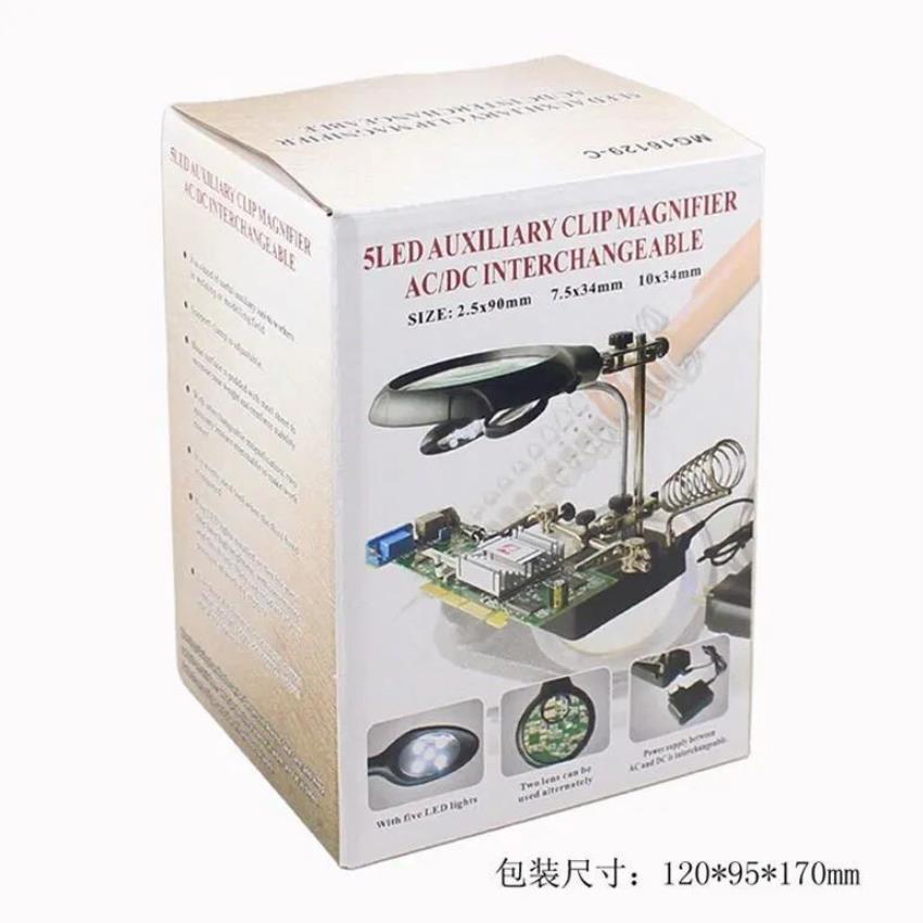 5 LED Clip-On Magnifiers