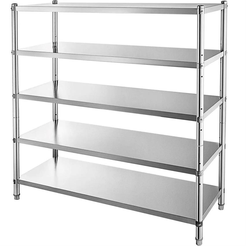 5-Shelf Home Stainless Steel Rack