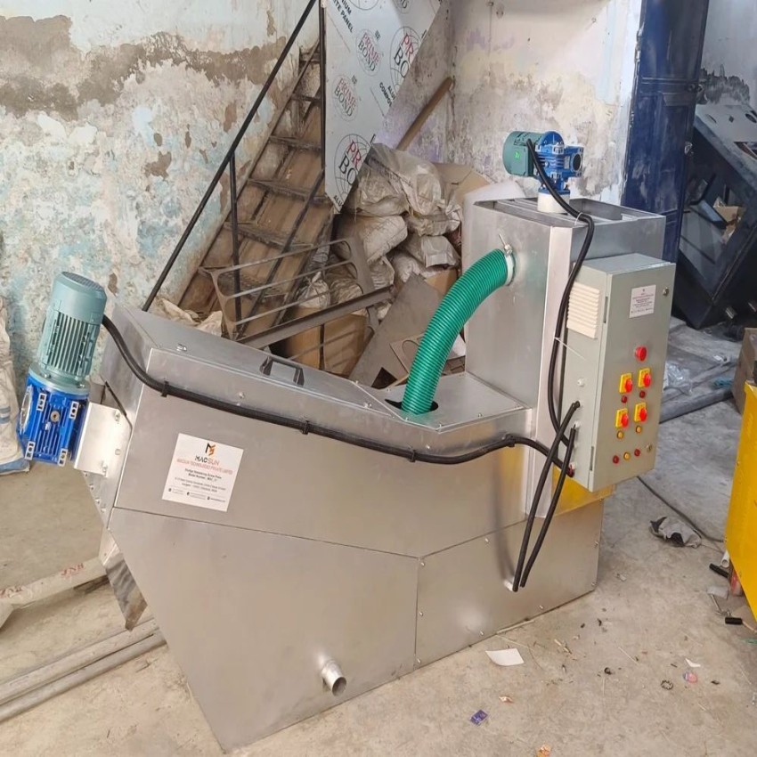 50 KLD Dewatering Screw Press Machine