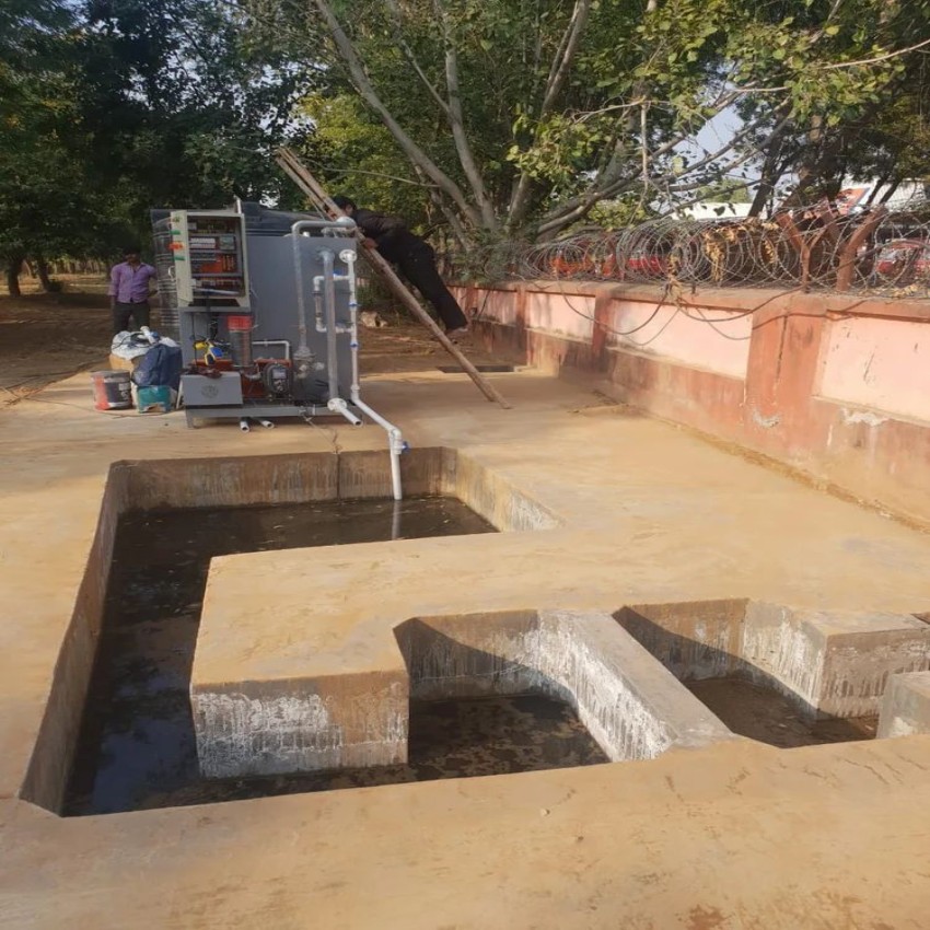 50 KLD Sewage Treatment Machine MBBR Technology