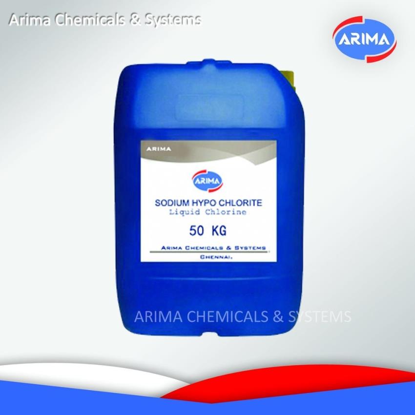 50 L HDPE DRUM Sodium Hypochlorite 12%