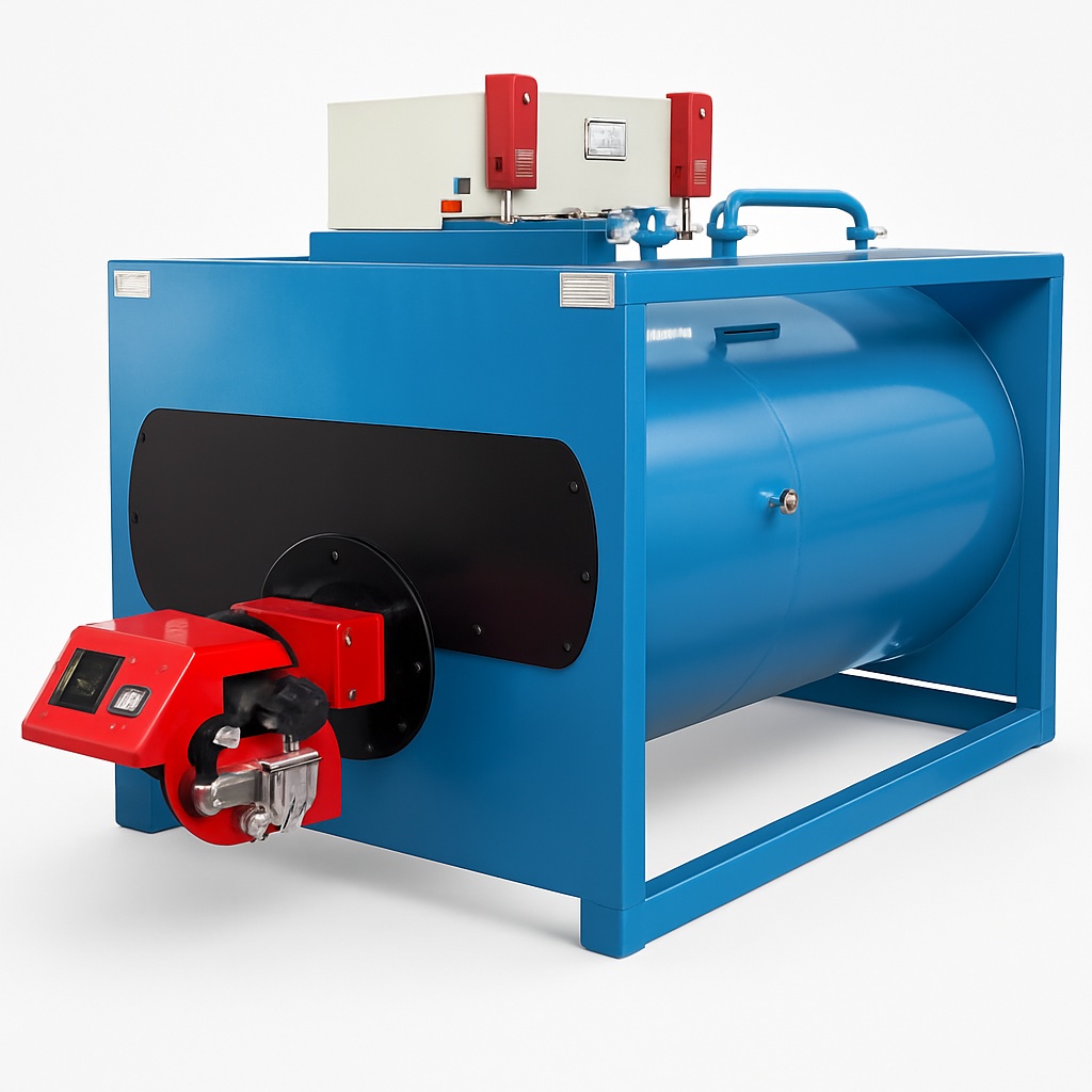 Horizontal Gas Steam Boiler, 500 Kg/Hour