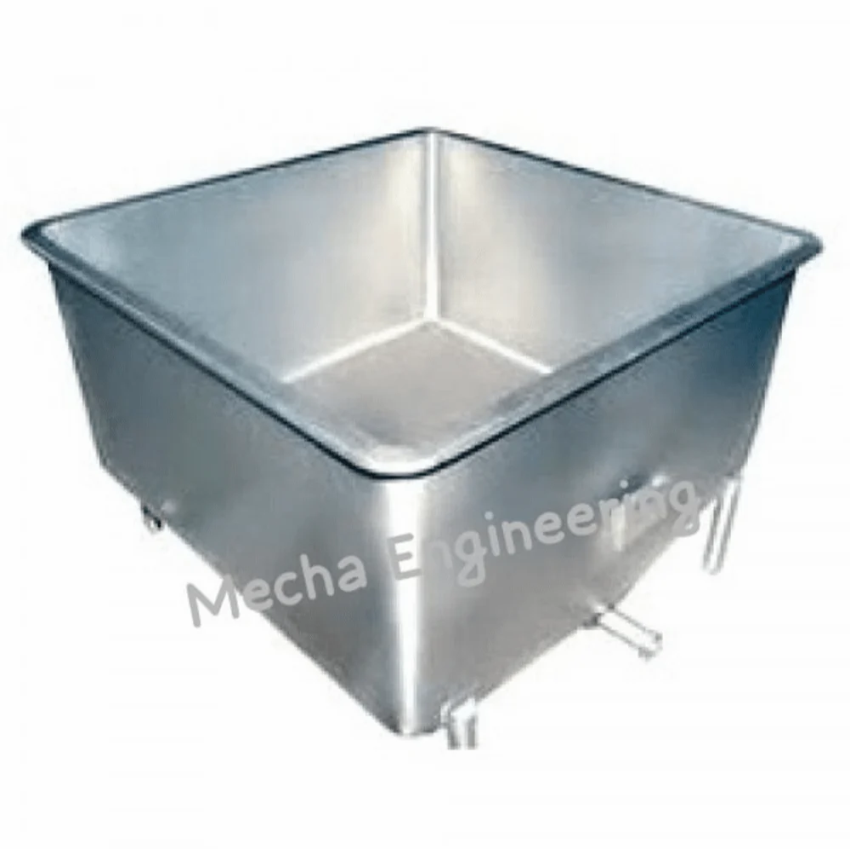 500L Polished Milk Tank