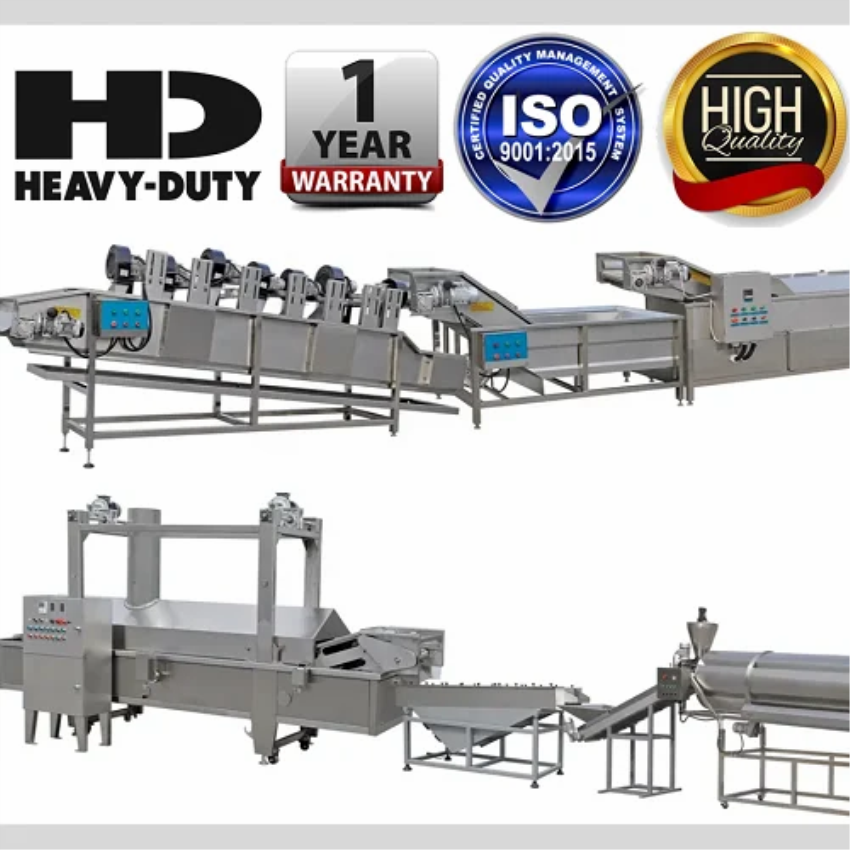 50hz Stainless Steel Chips Manufacturing Plant Machine