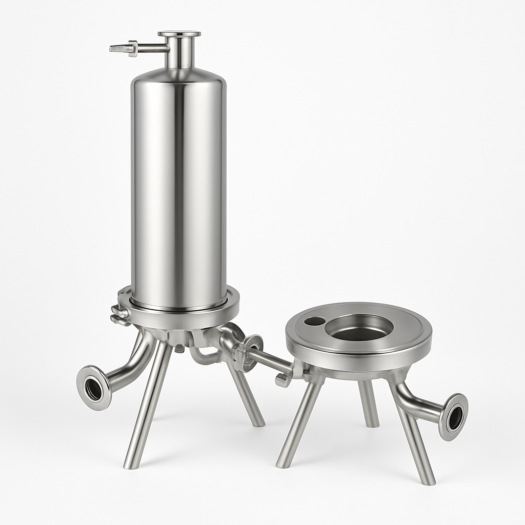 50Lpm Stainless Steel Cartridge Filter Housing
