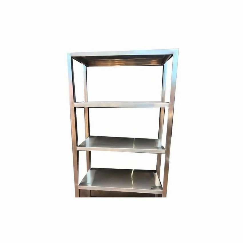 5.5 Ft Silver Stainless Steel Shelf Unit