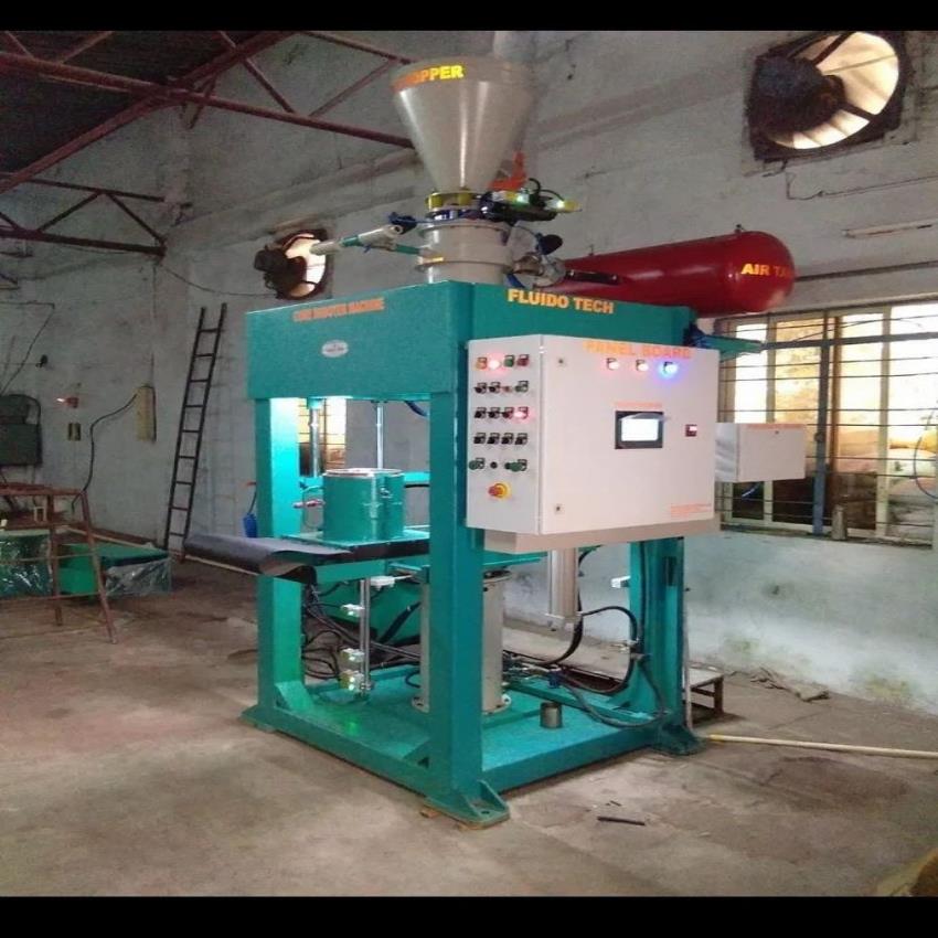 5HP Semi Automatic Crucible Machine