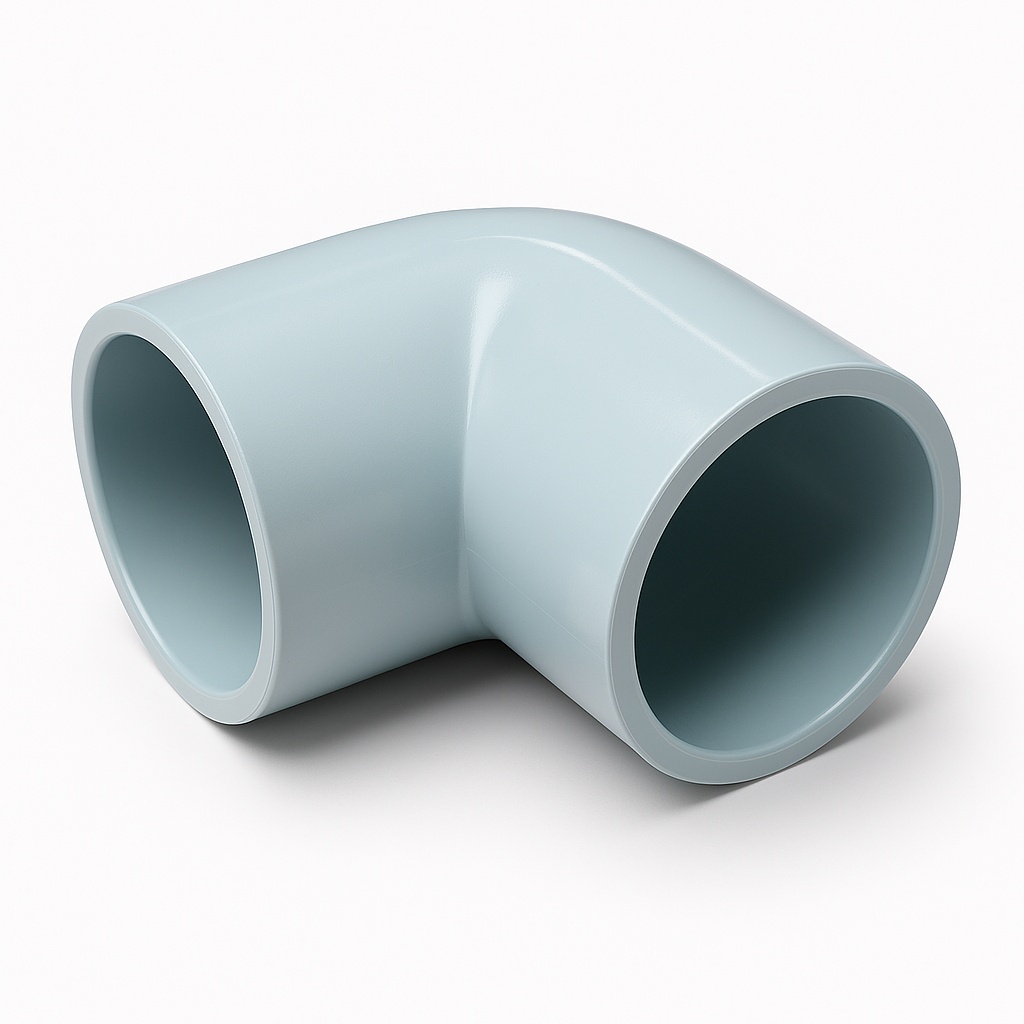 6 Inch 90 Degree PVC Pipe Fitting Elbow