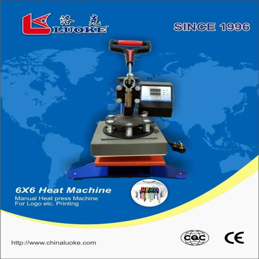 6x6 Inch Industrial Heat Transfer Machine