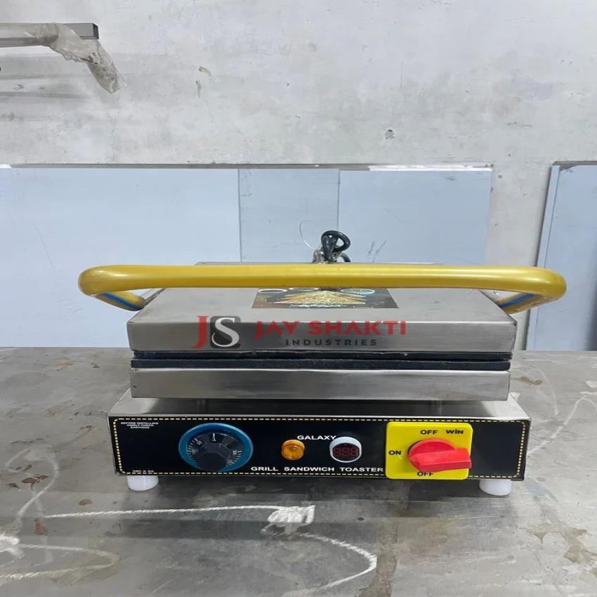 750W Electric 2-Sandwich Grill Machine