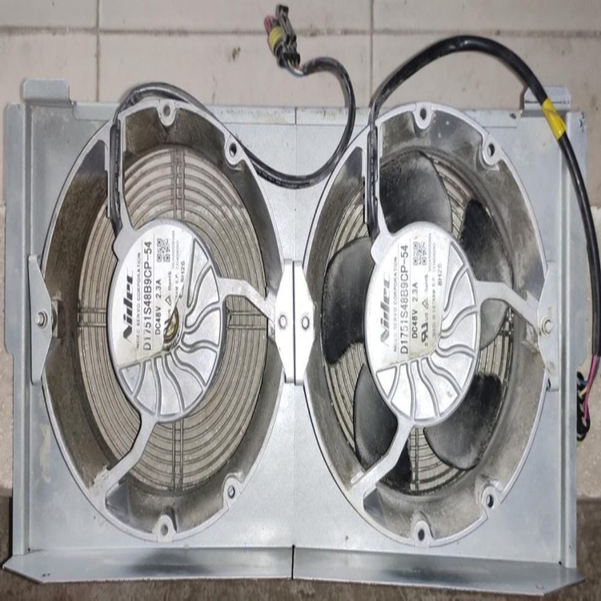 8 Blade Plastic Cooling Fan, 2 Amp