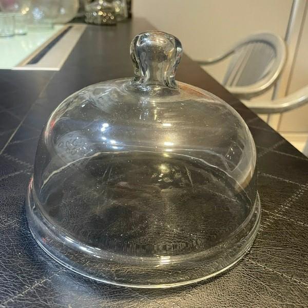 8" Clear Glass Dome