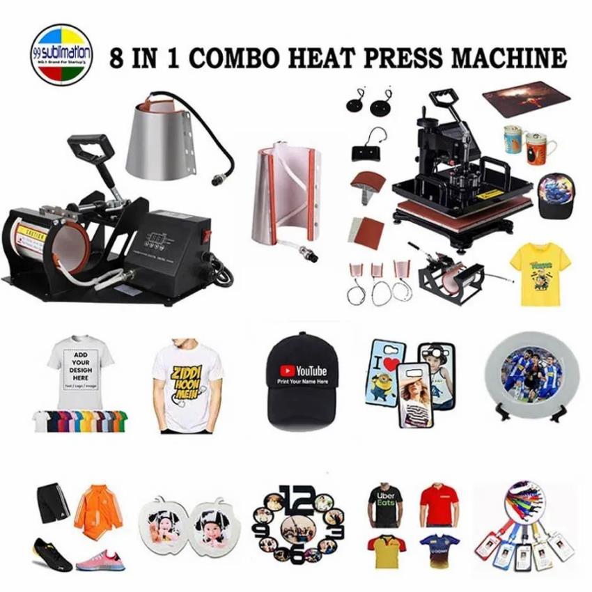 8-in-1 Heat Press Machine Equipment