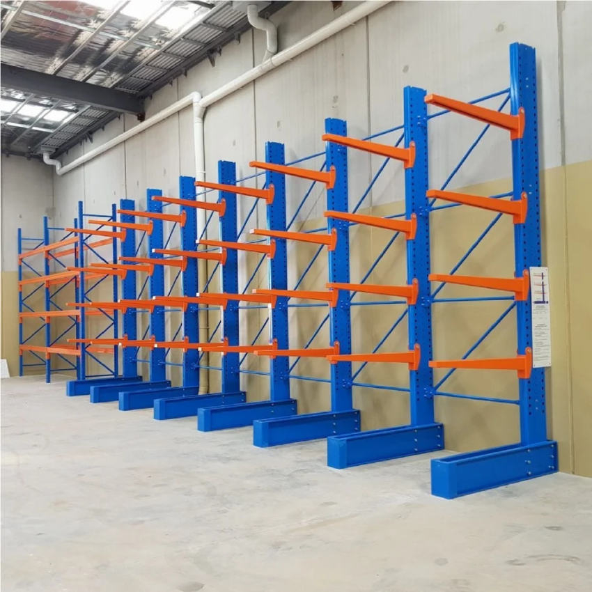 8 ft Paint Coated Cantilever Rack