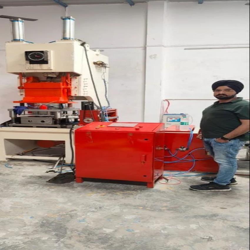 80 Ton Four Cavity Foil Container Machine