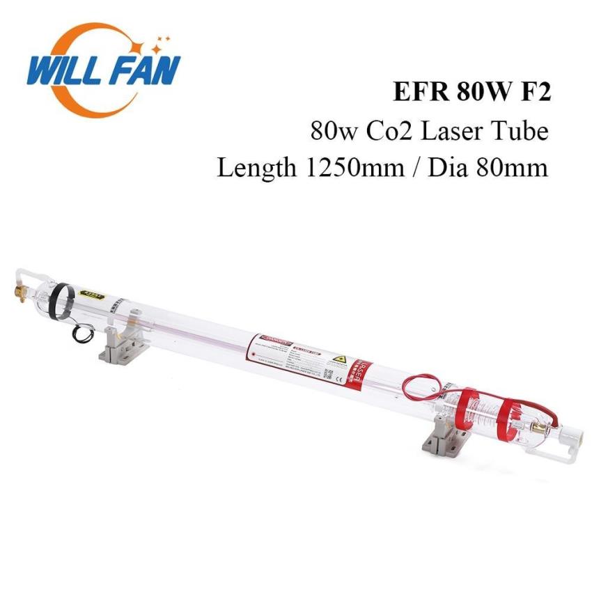 80W Glass CO2 Laser Tube