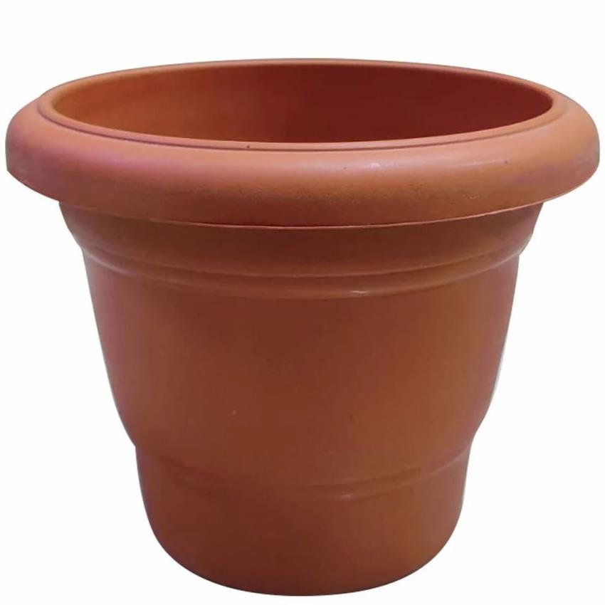 8-Inch Round Plastic Planter