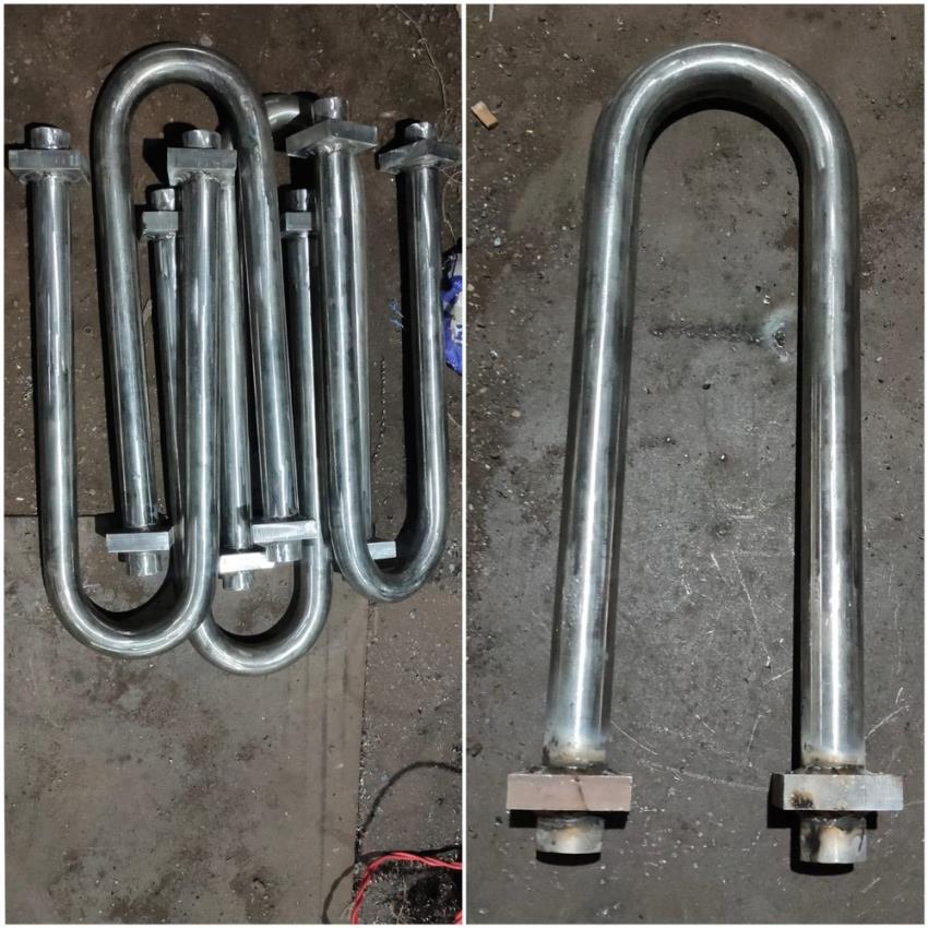 8inch SS U Bolt, SS304 Grade