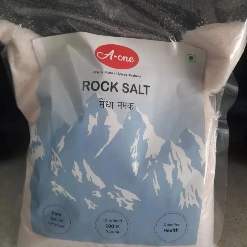 A-One Rock Salt Crystal, 1kg Pouch