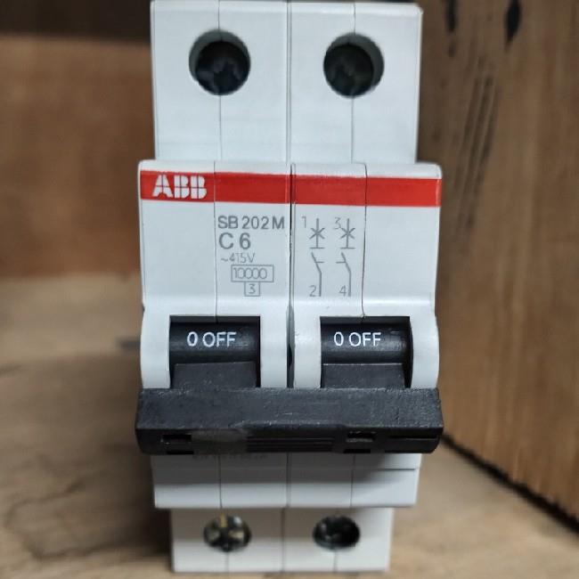 ABB 2 Pole MCB 6A