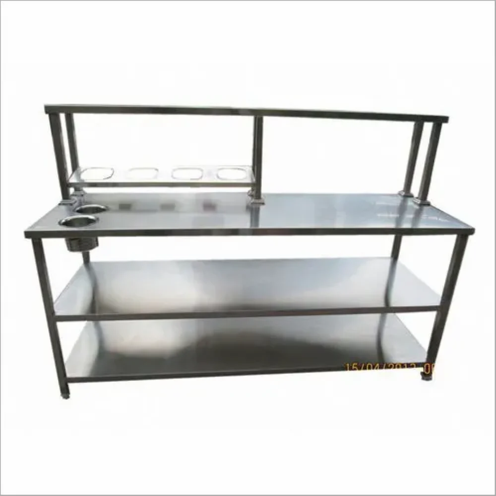 ABC Rectangular B-606 Display Counter, For Food Courts