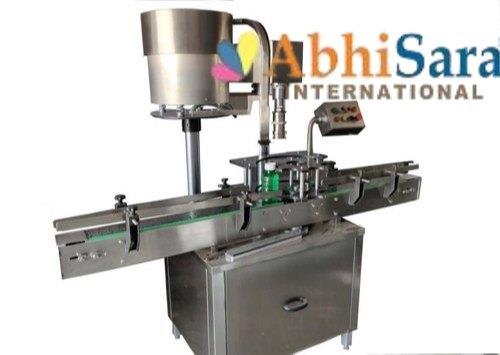 Abhisara Internal SS PP Cap Sealing Machine