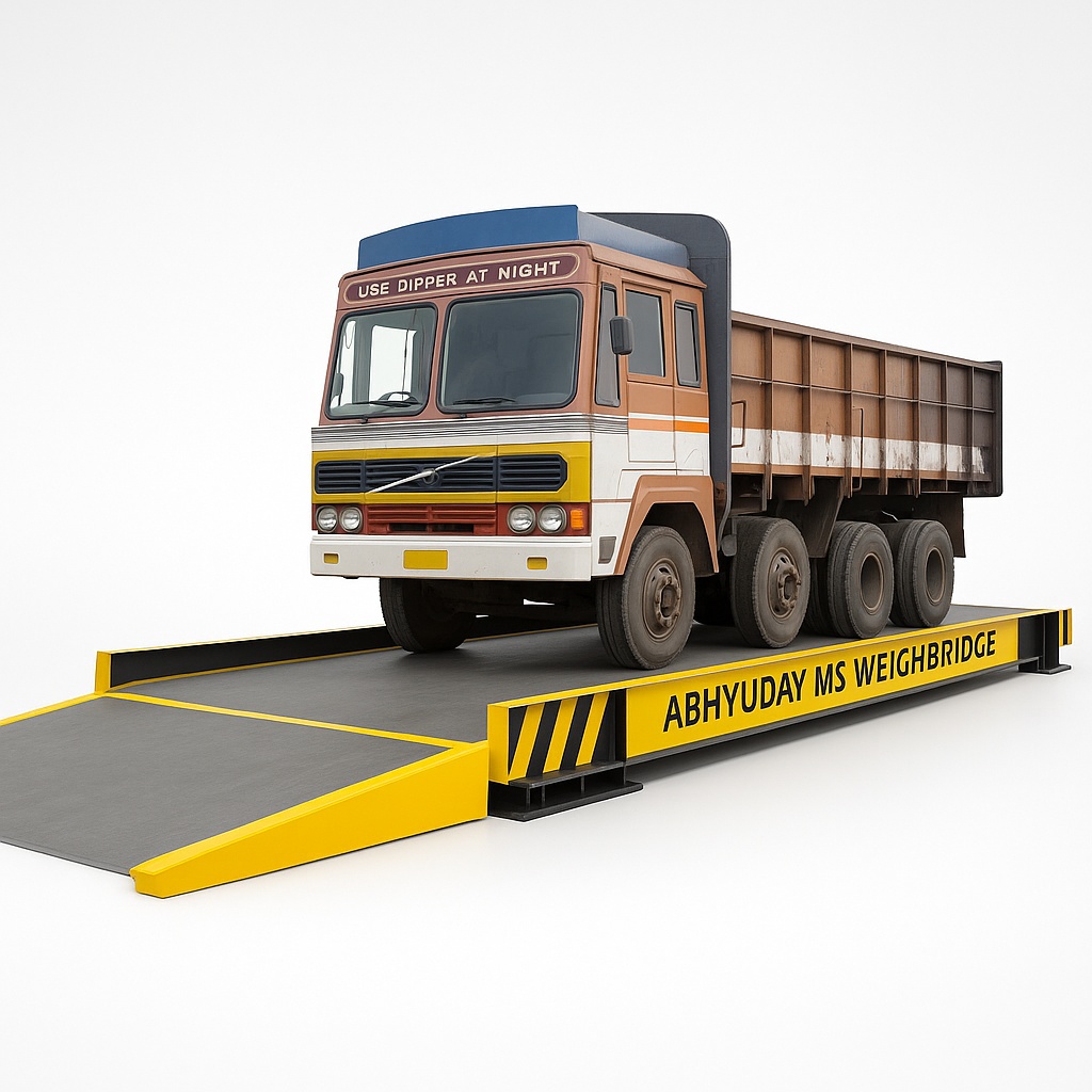 Abhyuday MS Truck Scale Weighbridge, 50 Ton Capacity