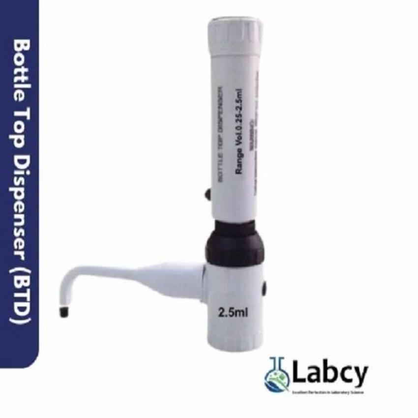 LABCY White ABS Bottle Top Dispenser
