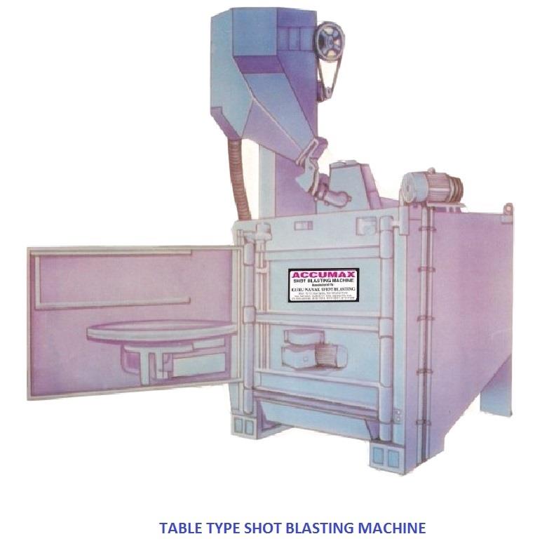 Table Shot Blasting Equipment