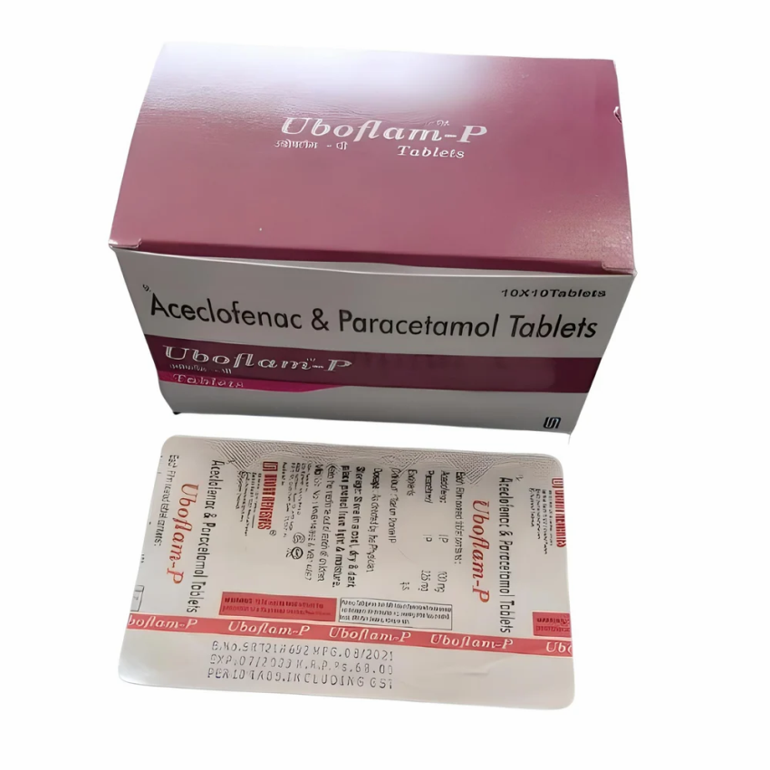 Aceclofenac Paracetamol 425mg Tablets