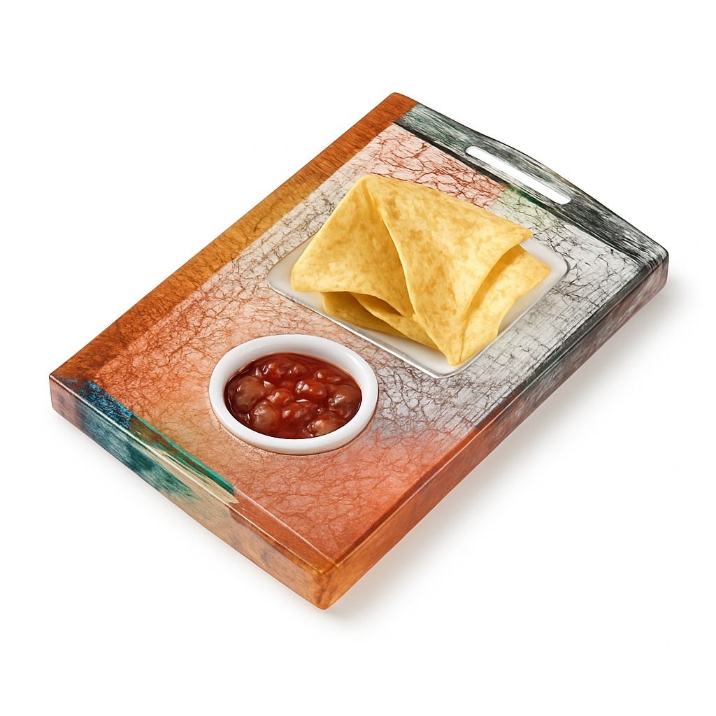 Acrylic iLife Ice Serving Tray