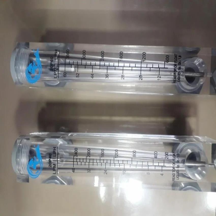 Acrylic Industrial Rotameter, Model: Earth