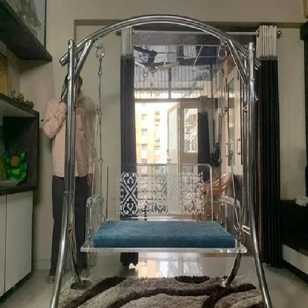 Acrylic Swing with Steel Stand