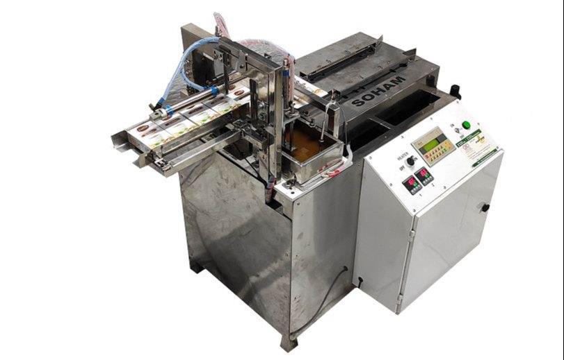 Soham Adjustable Box Gluing Machine