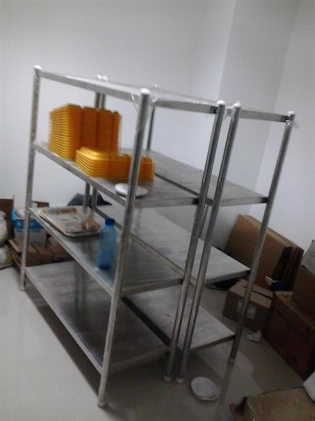 Adjustable Height SS 316 Storage Rack