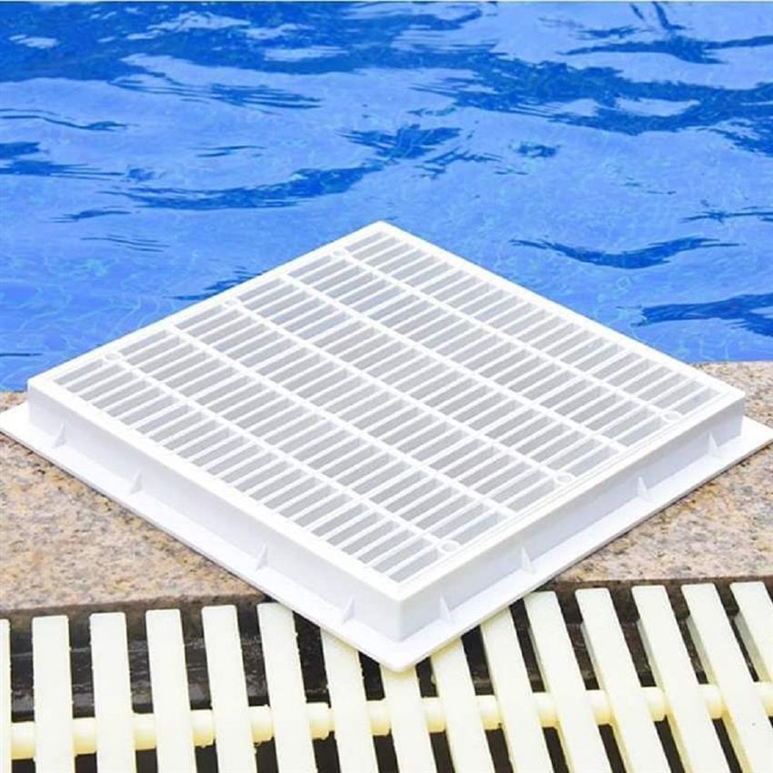 White Swimming Pool Main Drain