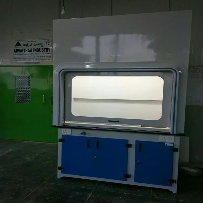 Industrial FRP Fume Hood Duct