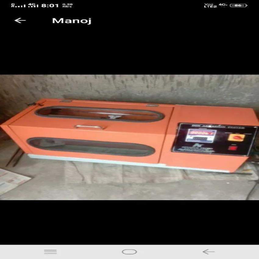 220V Rotary Drum Type Abrasion Tester