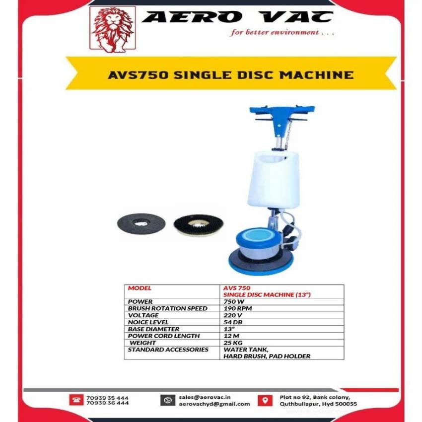 AERO VAC Metal Scrubbing Machine