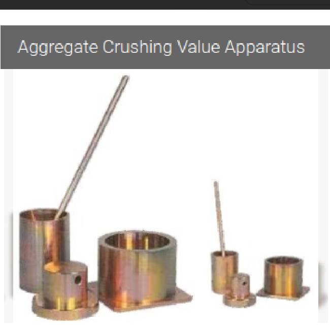 Aggregate Crushing Value Equipment