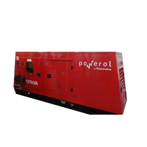 Air Cooling Fully Automatic 125kVA Mahindra Silent Genset